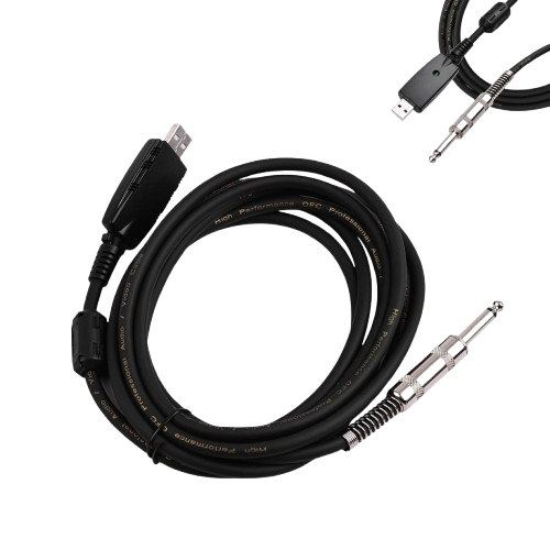 USB to 6.35mm Instrument Cable 2.8m